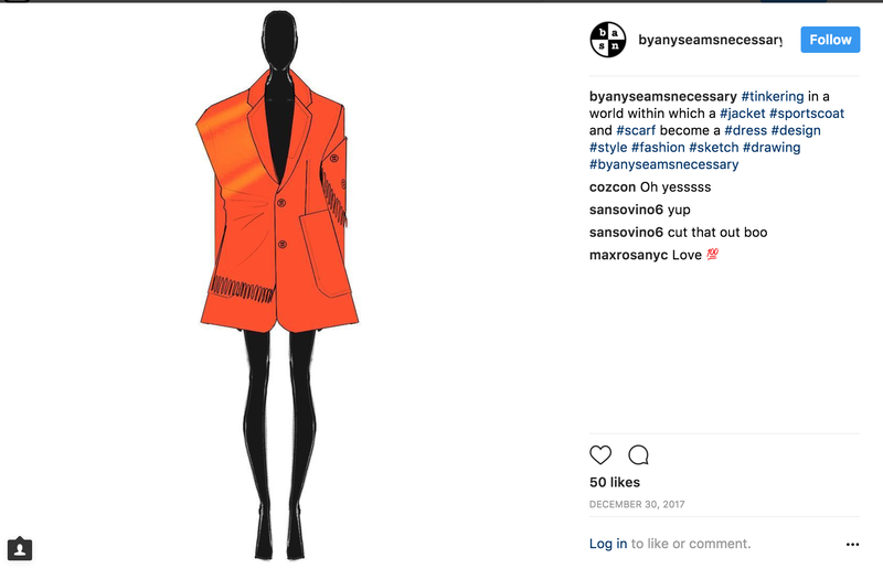 @byanyseamsnecessary via Instagram screenshot